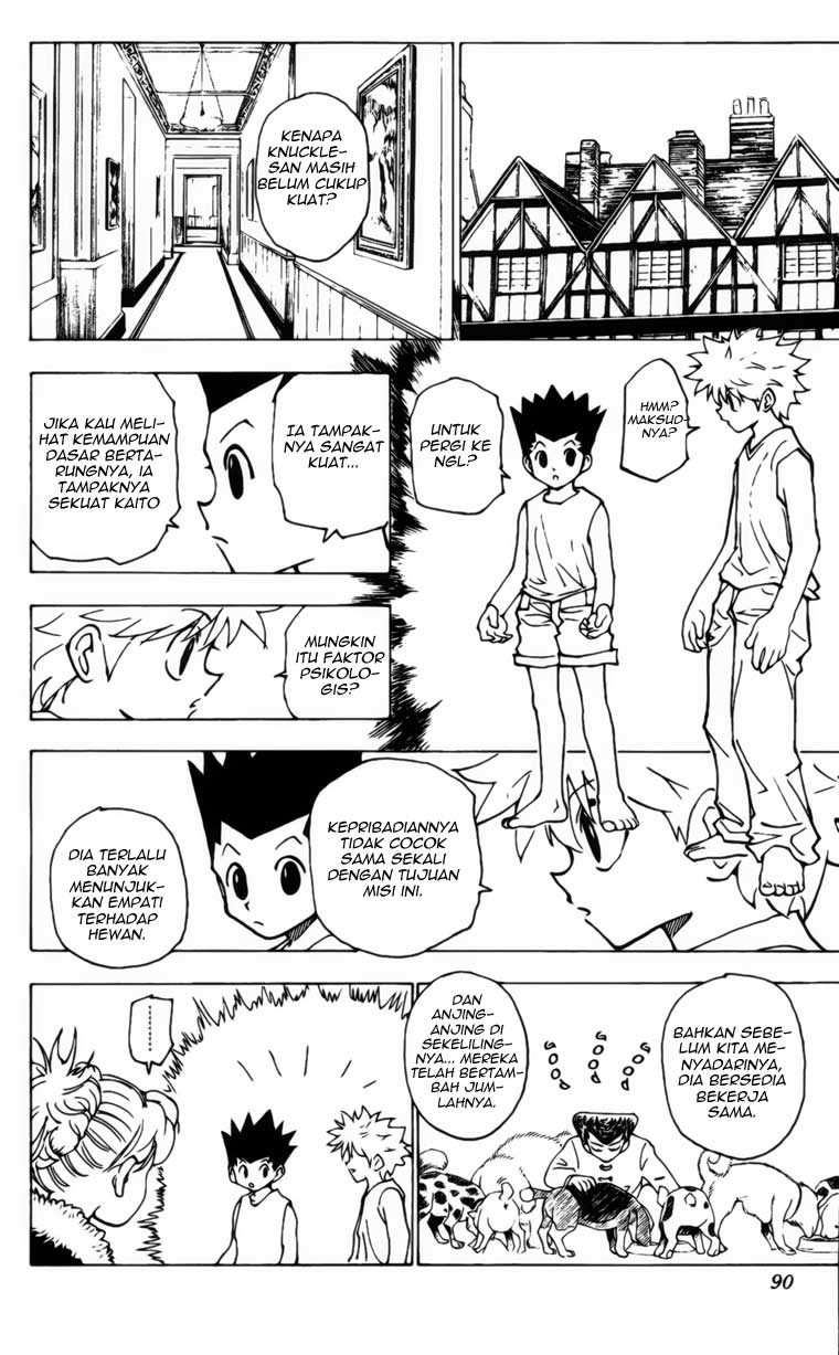 Hunter x Hunter Chapter 205 - halaman 4