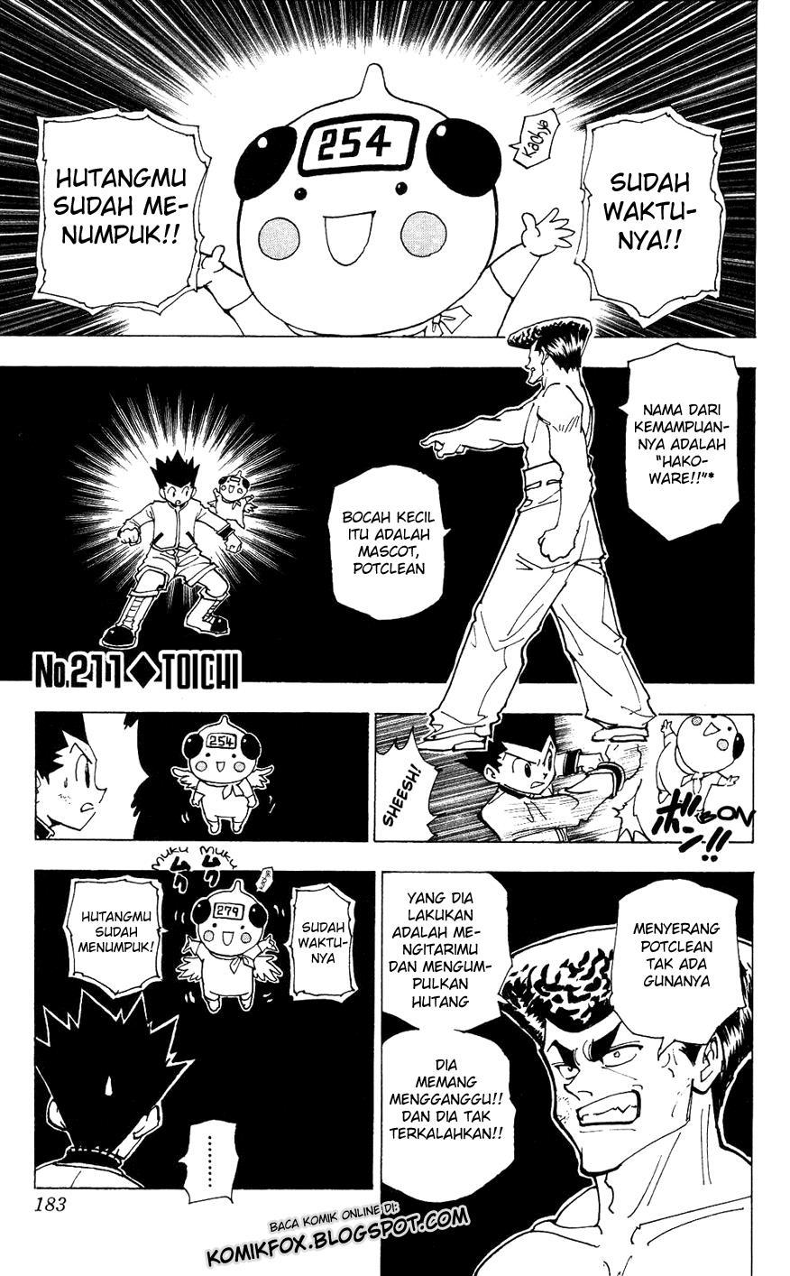 Hunter x Hunter Chapter 211 - halaman 2
