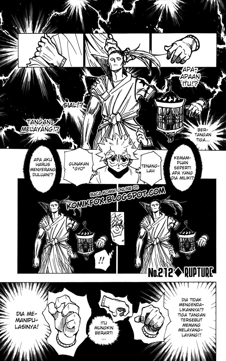 Hunter x Hunter Chapter 212 - halaman 1