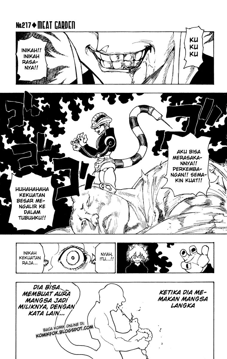 Hunter x Hunter Chapter 217 - halaman 1