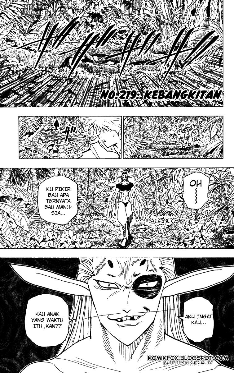 Hunter x Hunter Chapter 219 - halaman 1