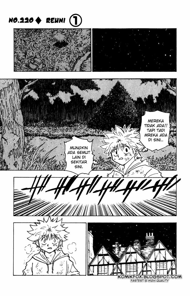 Hunter x Hunter Chapter 220 - halaman 1