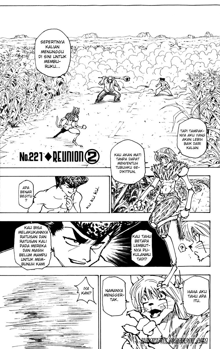 Hunter x Hunter Chapter 221 - halaman 1