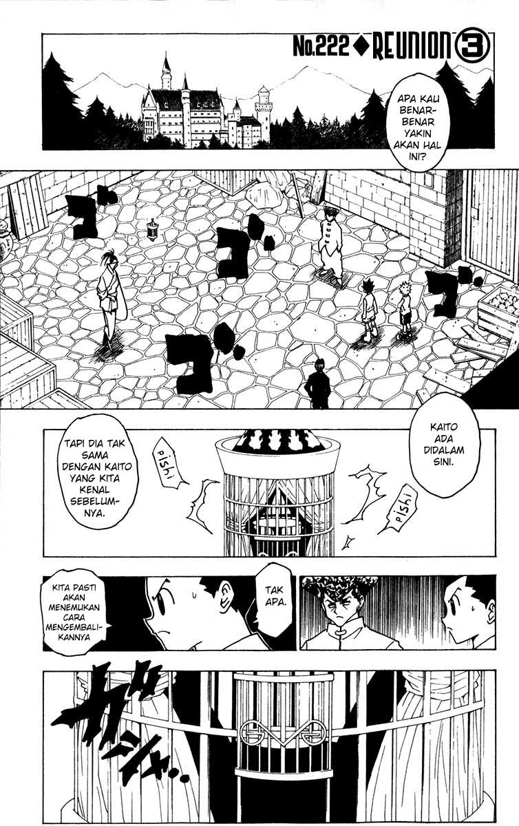 Hunter x Hunter Chapter 222 - halaman 1