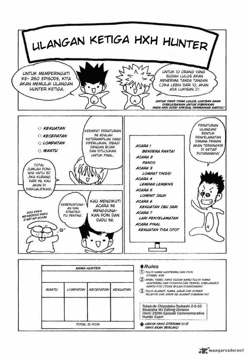 Hunter x Hunter Chapter 255 - halaman 1