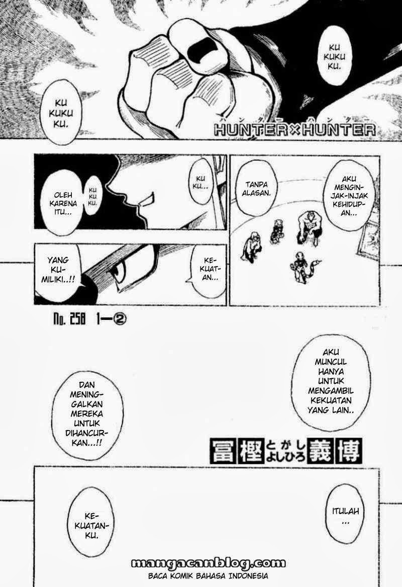 Hunter x Hunter Chapter 258 - halaman 2
