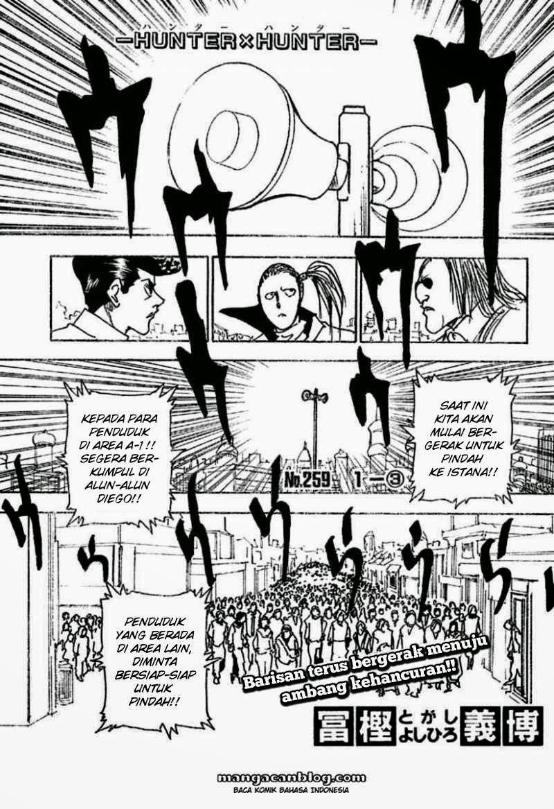 Hunter x Hunter Chapter 259 - halaman 2
