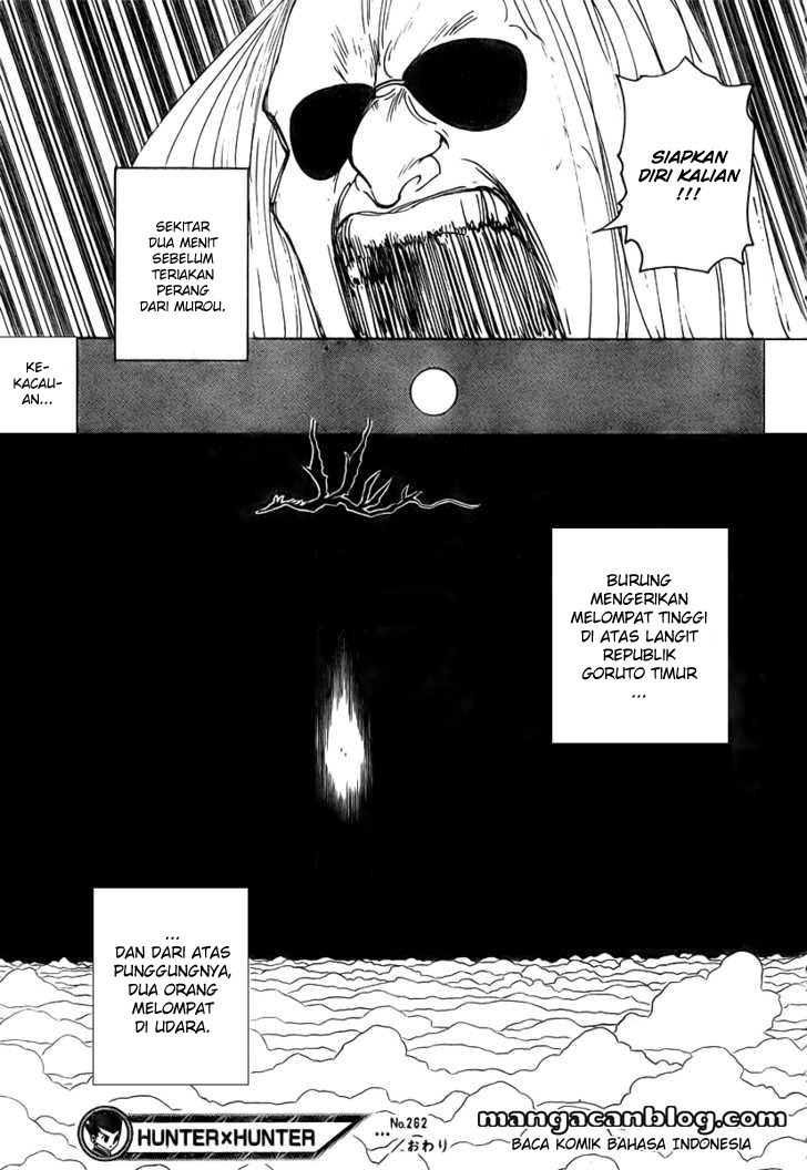 Hunter x Hunter Chapter 262 - halaman 20