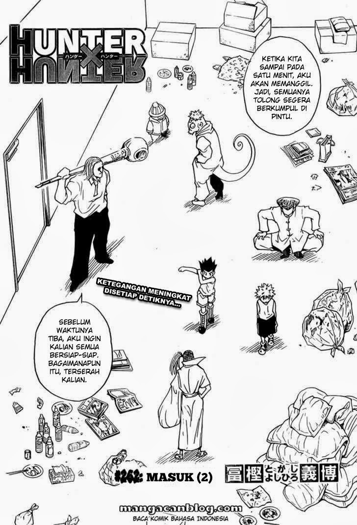 Hunter x Hunter Chapter 262 - halaman 3