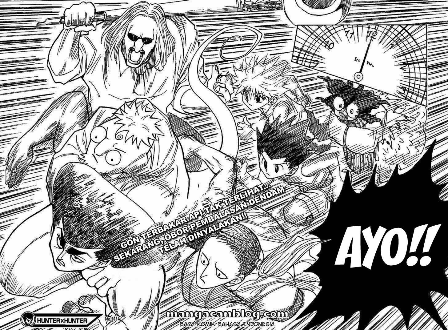Hunter x Hunter Chapter 263 - halaman 18