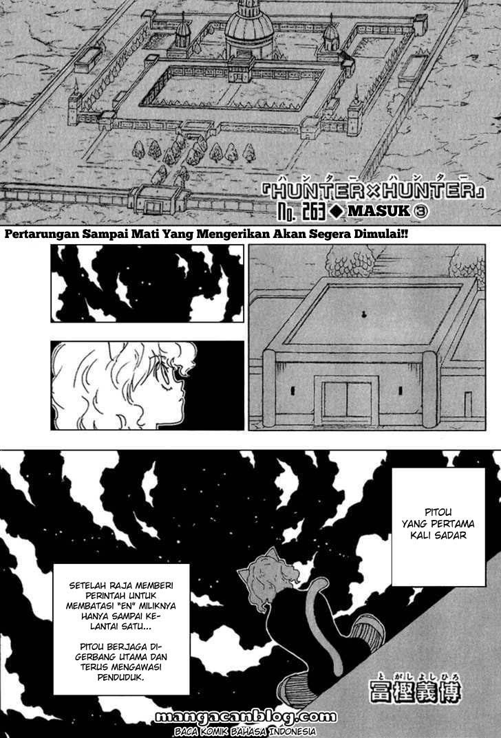 Hunter x Hunter Chapter 263 - halaman 2