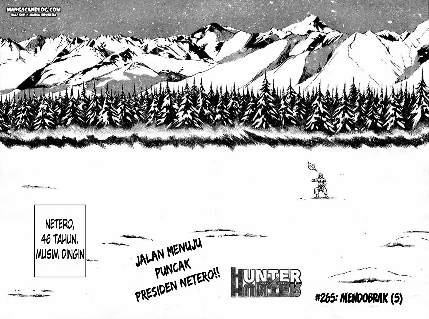 Hunter x Hunter Chapter 265 - halaman 2