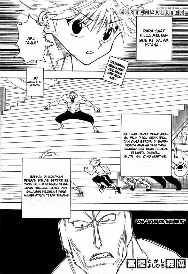 Hunter x Hunter Chapter 266 - halaman 2
