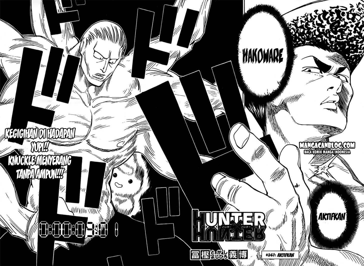 Hunter x Hunter Chapter 267 - halaman 3