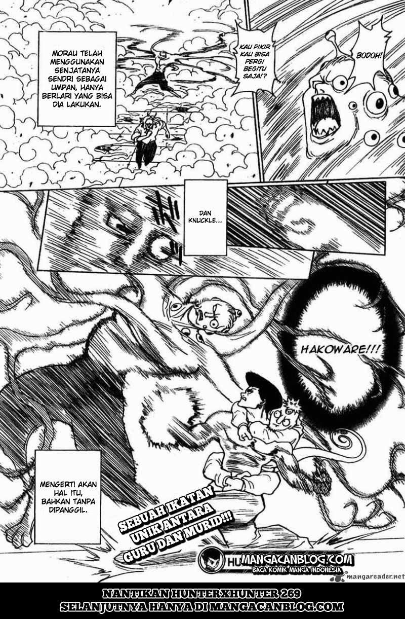 Hunter x Hunter Chapter 268 - halaman 16