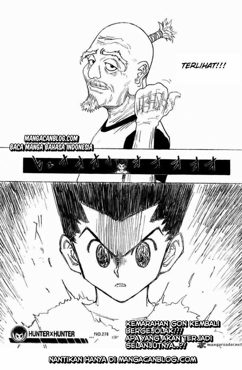 Hunter x Hunter Chapter 270 - halaman 18