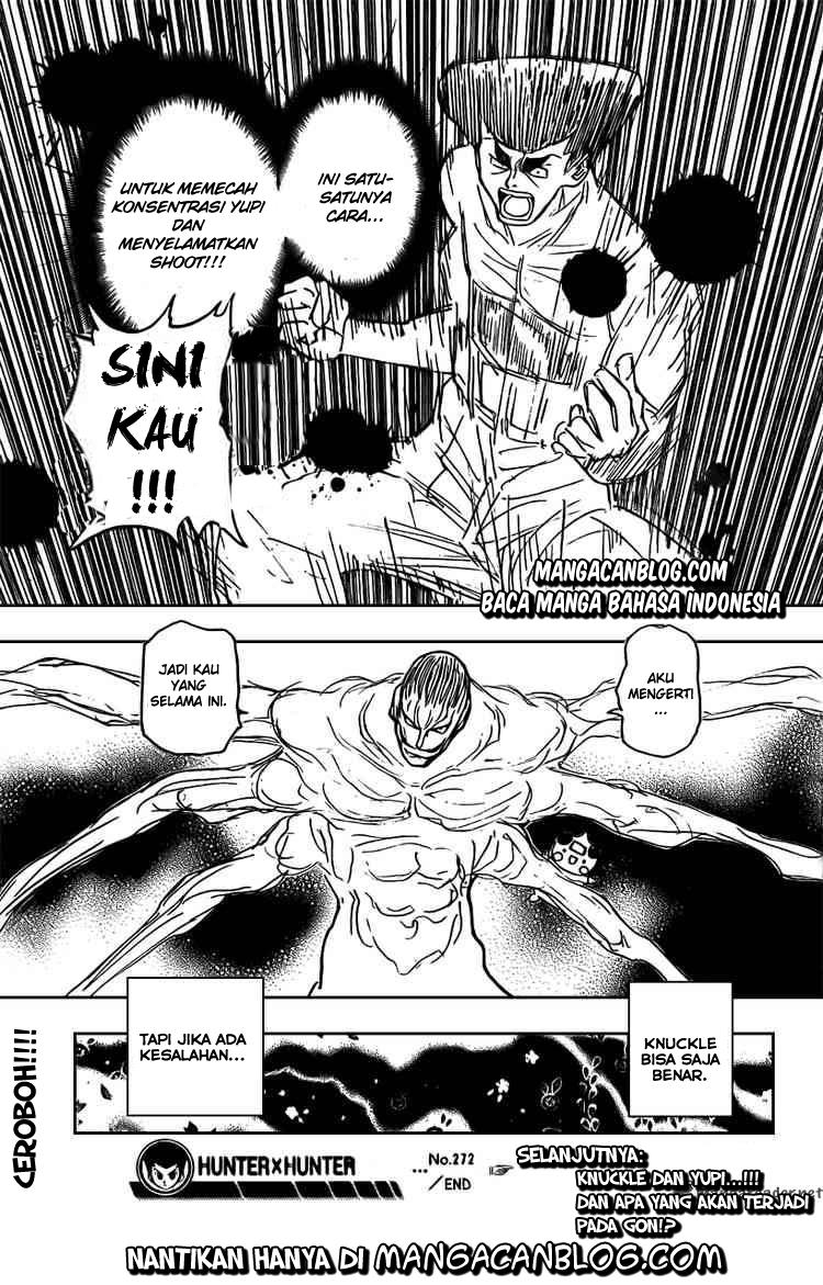 Hunter x Hunter Chapter 272 - halaman 18
