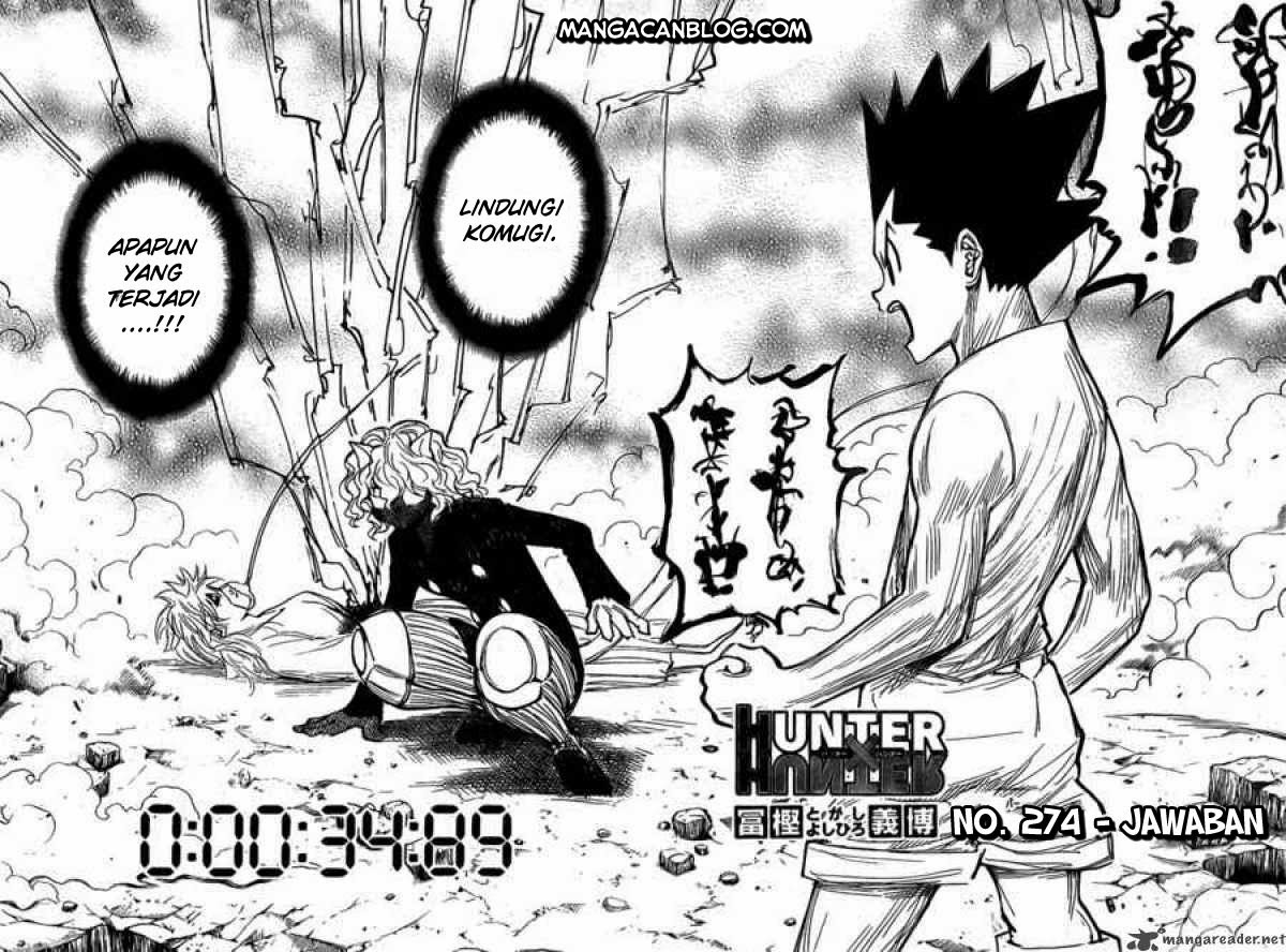 Hunter x Hunter Chapter 274 - halaman 3