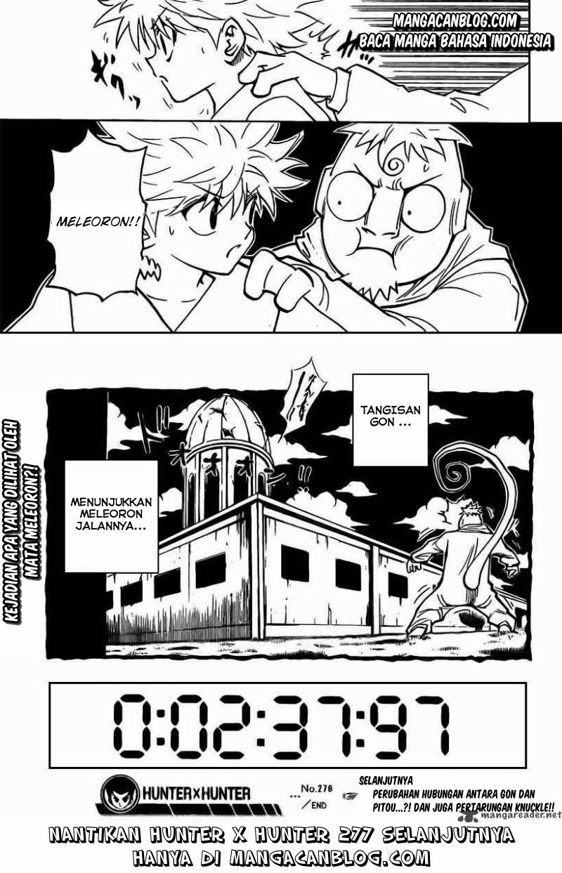 Hunter x Hunter Chapter 276 - halaman 19