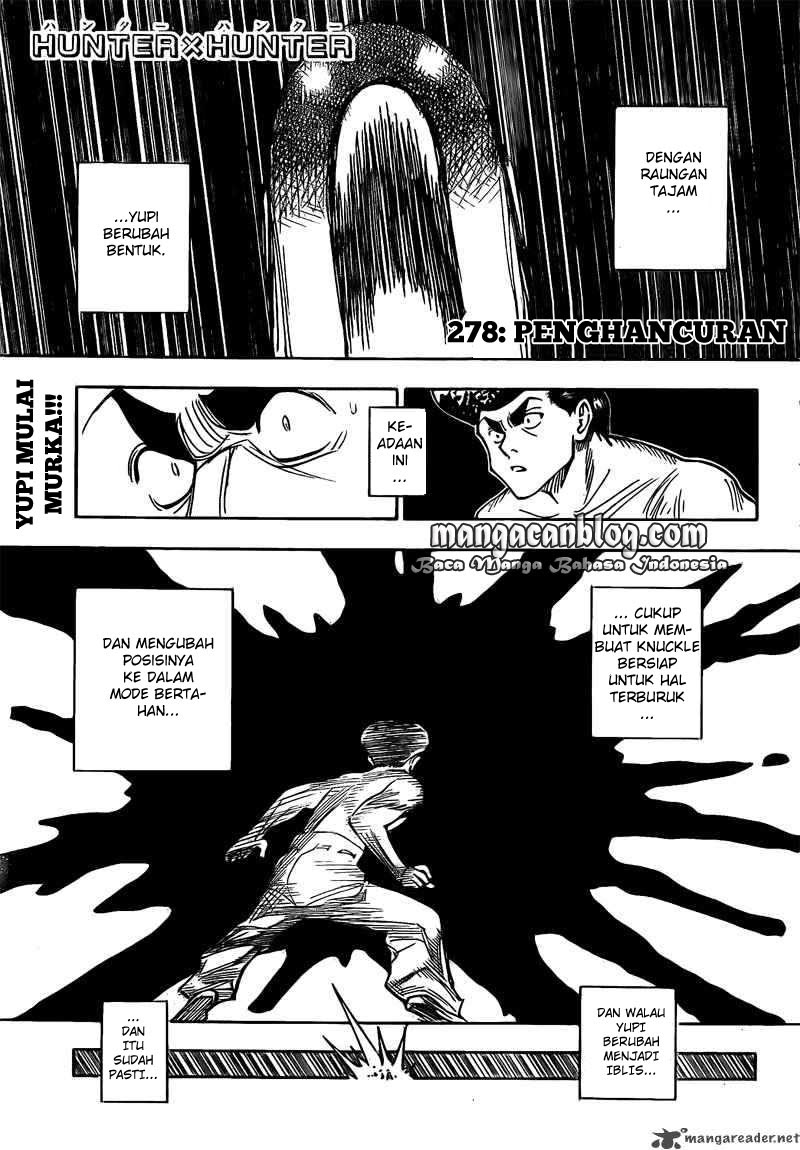 Hunter x Hunter Chapter 278 - halaman 3