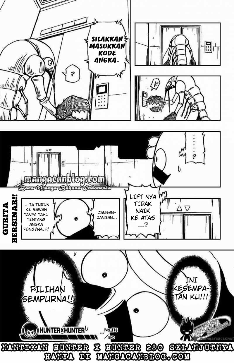 Hunter x Hunter Chapter 279 - halaman 21
