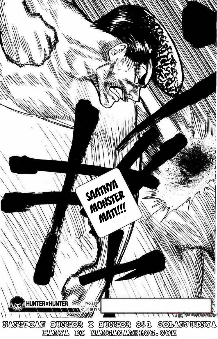 Hunter x Hunter Chapter 280 - halaman 21