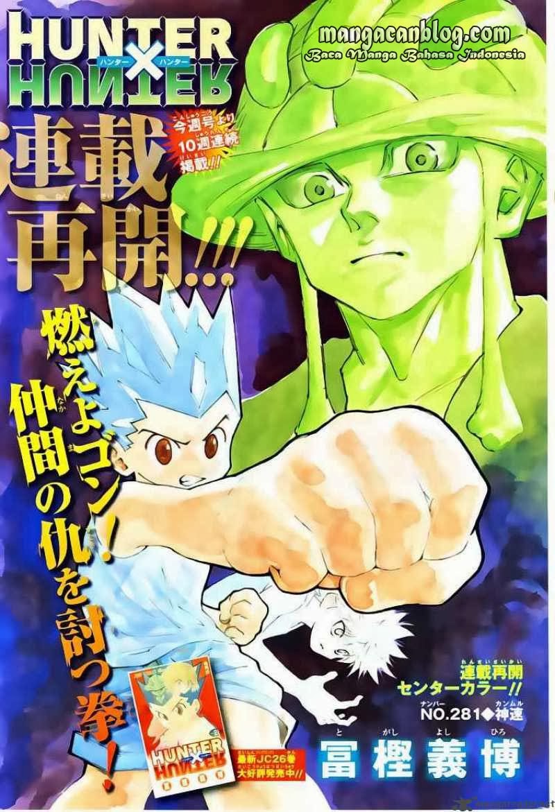 Hunter x Hunter Chapter 281 - halaman 2