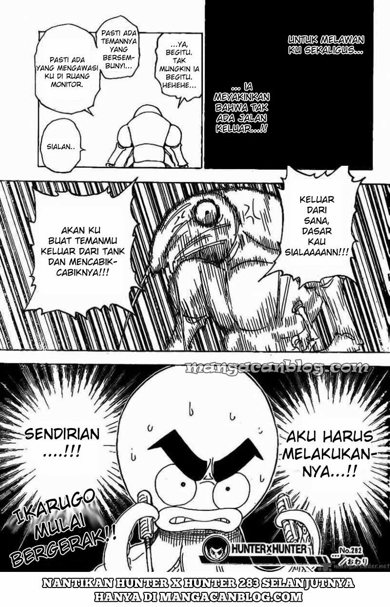 Hunter x Hunter Chapter 282 - halaman 21