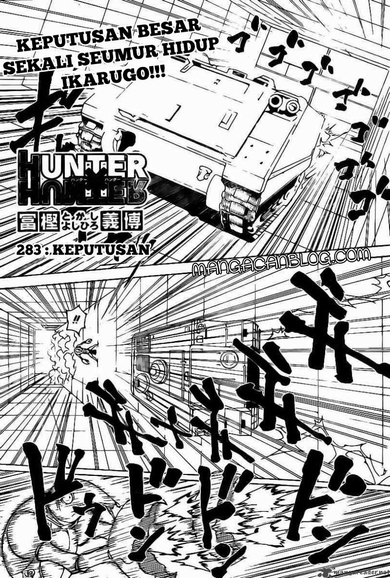 Hunter x Hunter Chapter 283 - halaman 2
