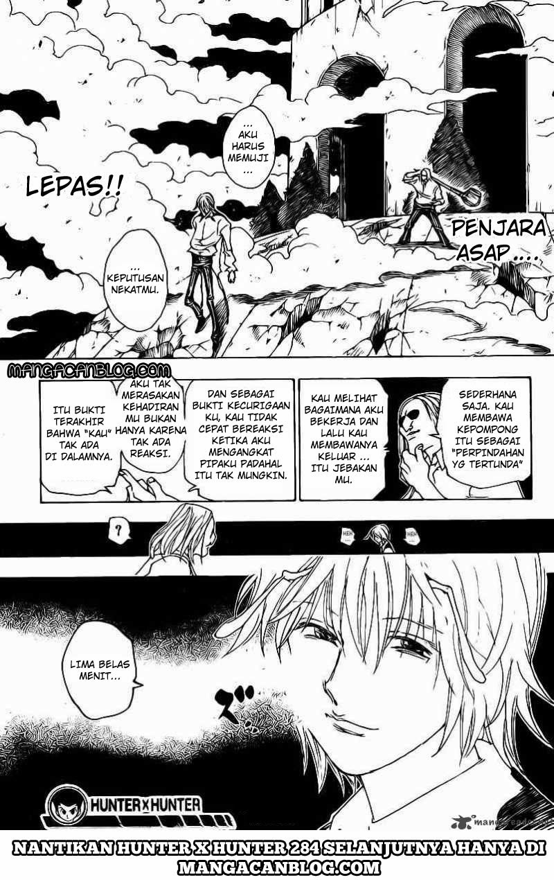 Hunter x Hunter Chapter 283 - halaman 20