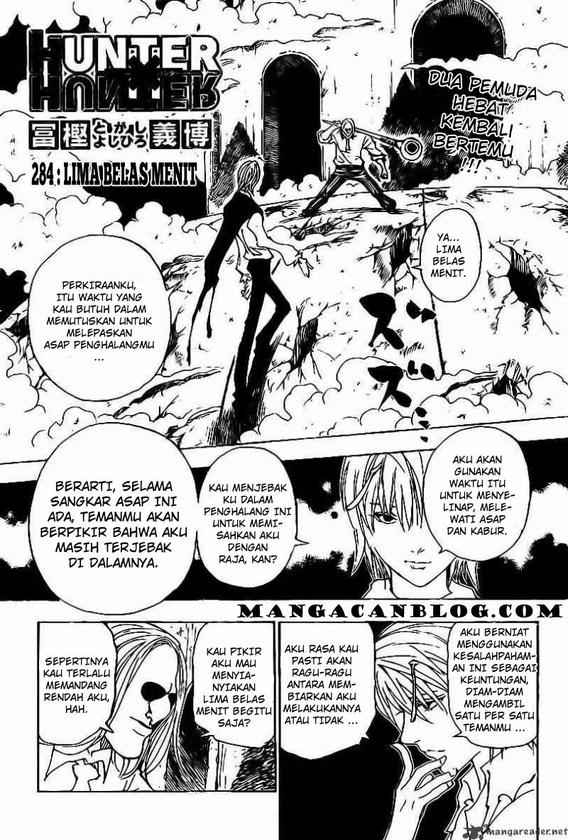 Hunter x Hunter Chapter 284 - halaman 2