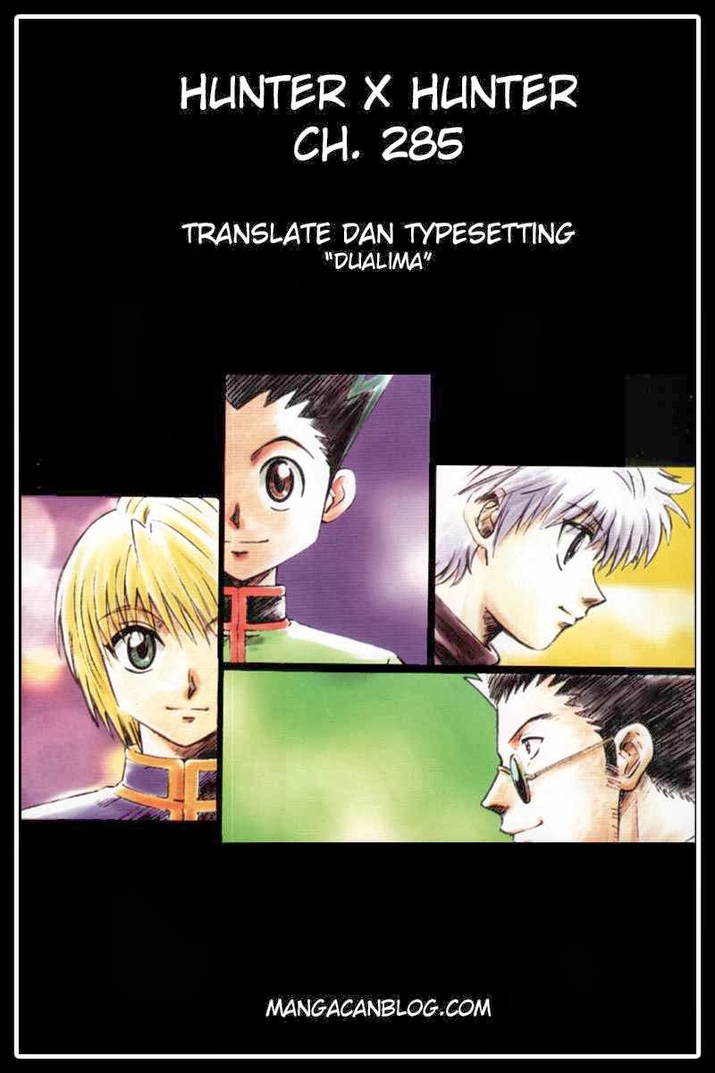 Hunter x Hunter Chapter 285 - halaman 1