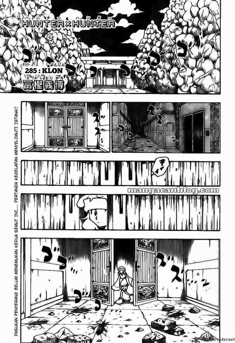 Hunter x Hunter Chapter 285 - halaman 2