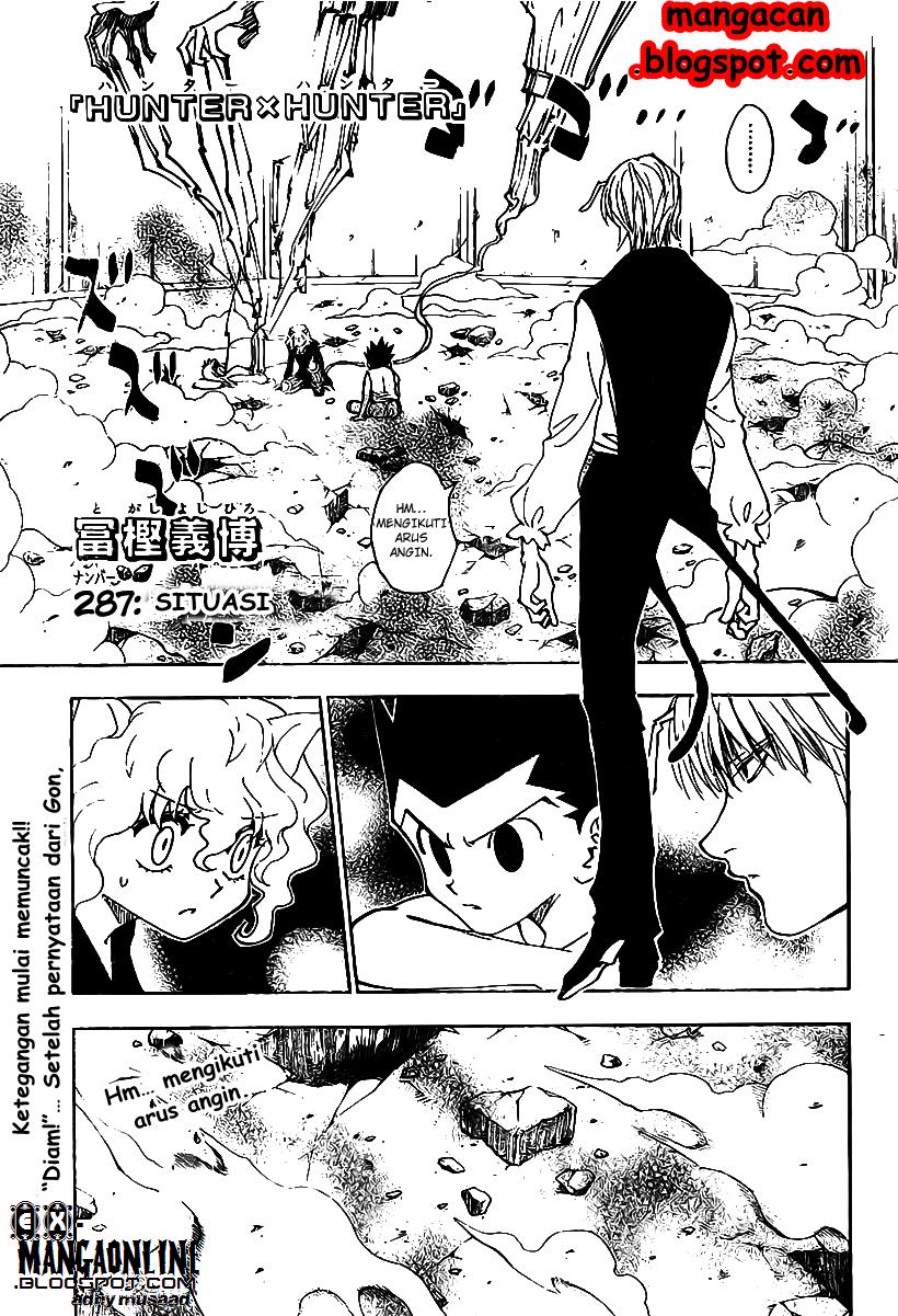 Hunter x Hunter Chapter 287 - halaman 1