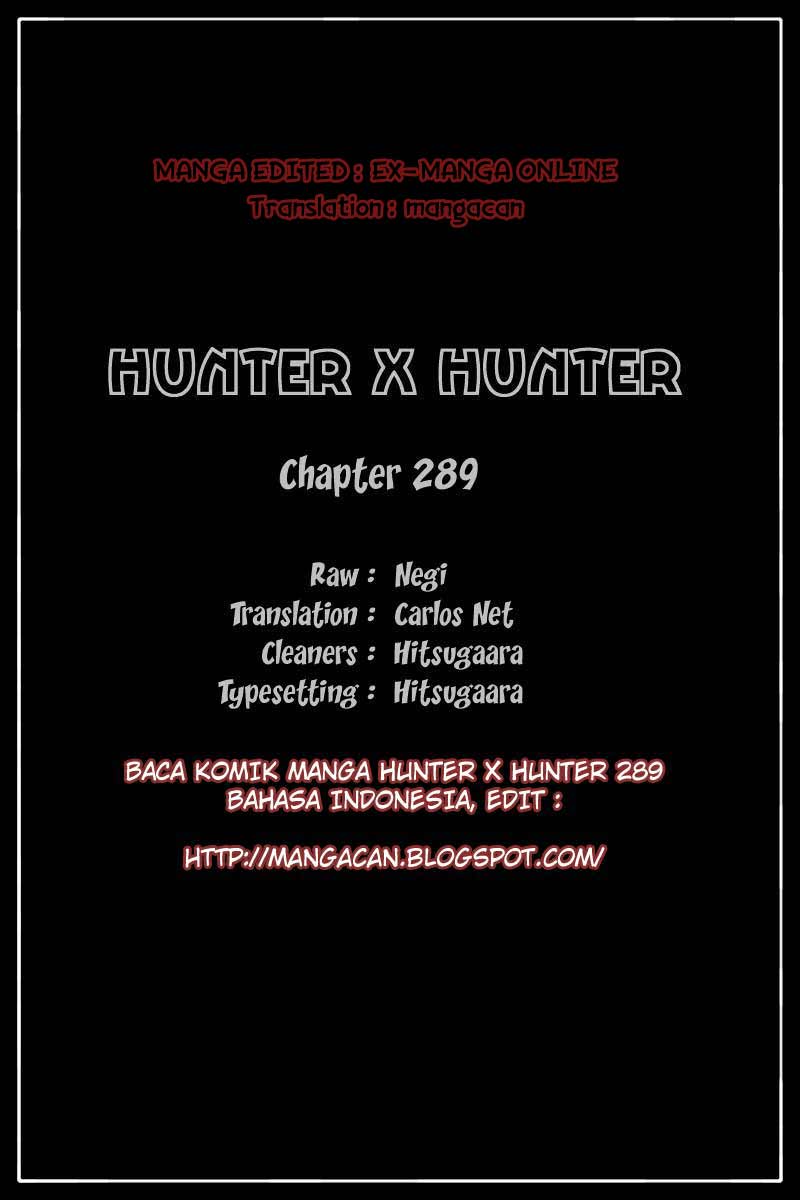 Hunter x Hunter Chapter 288 - halaman 18