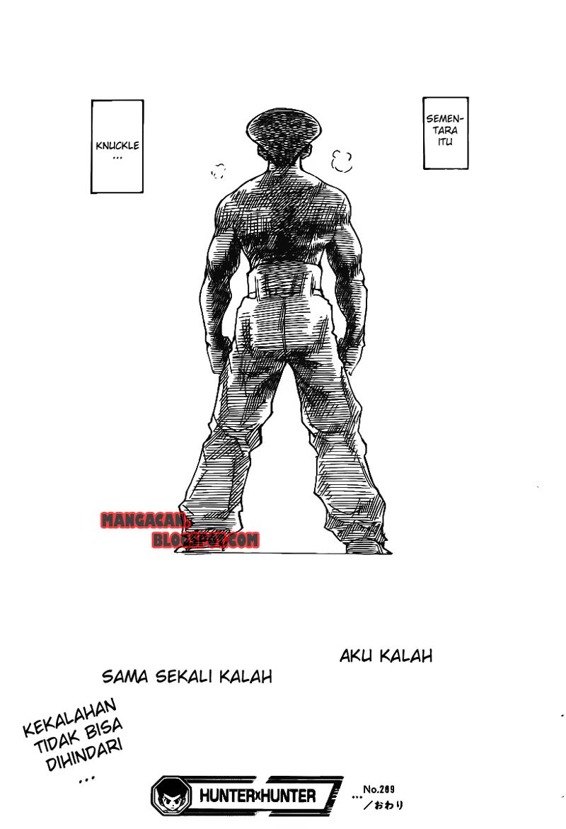 Hunter x Hunter Chapter 289 - halaman 18