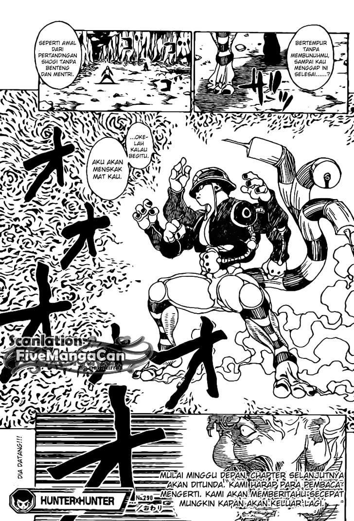 Hunter x Hunter Chapter 290 - halaman 19
