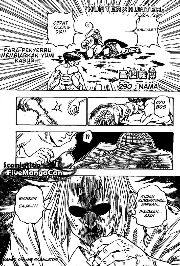 Hunter x Hunter Chapter 290 - halaman 2