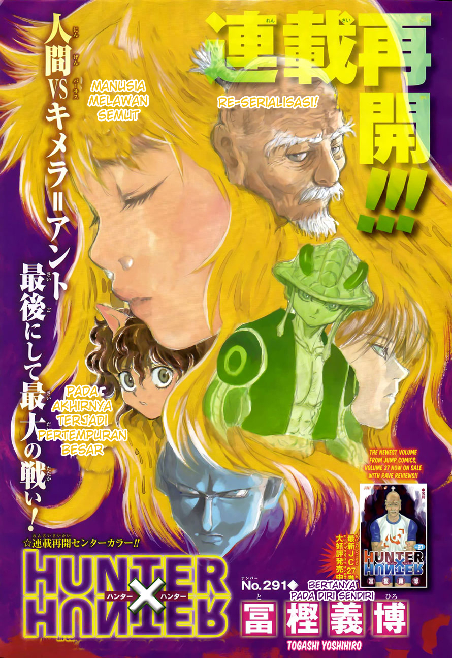 Hunter x Hunter Chapter 291 - halaman 2