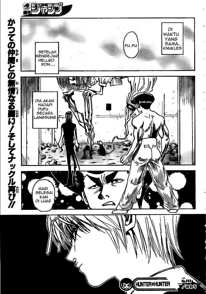 Hunter x Hunter Chapter 293 - halaman 20