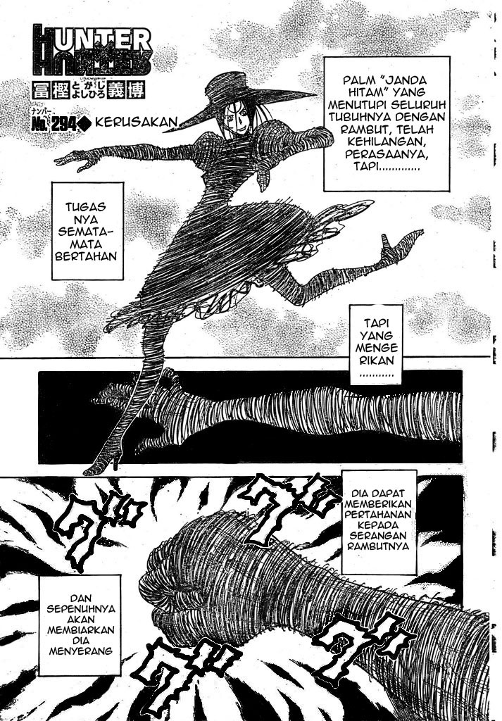 Hunter x Hunter Chapter 294 - halaman 2