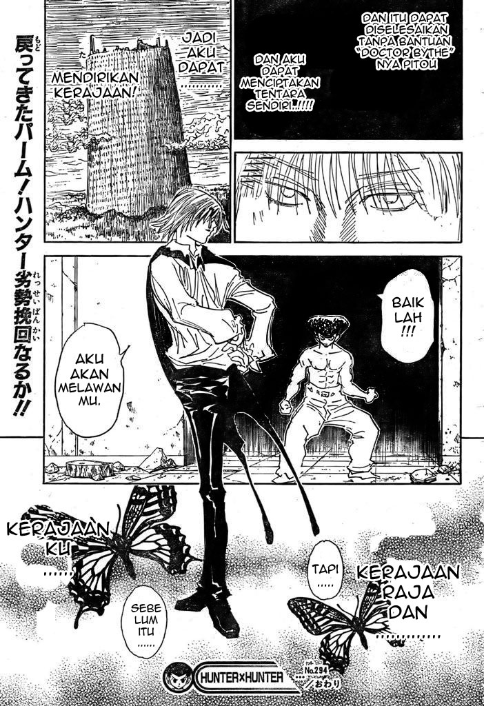 Hunter x Hunter Chapter 294 - halaman 20