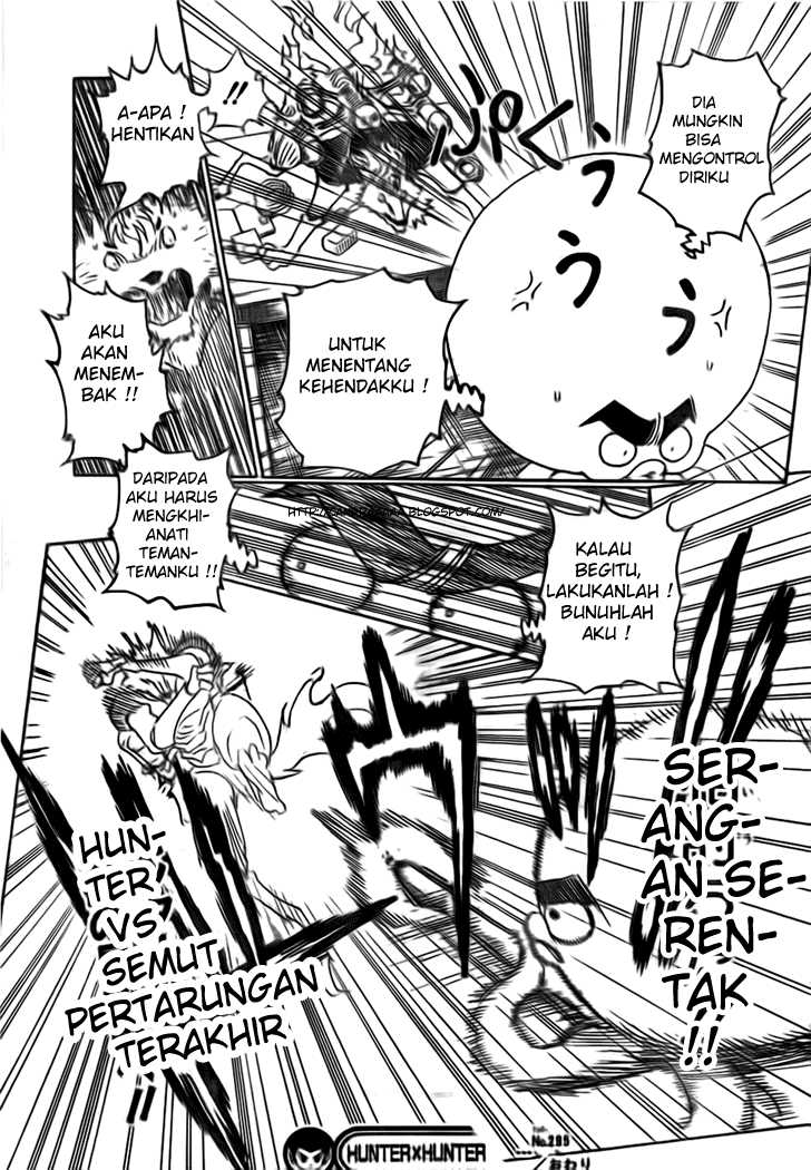 Hunter x Hunter Chapter 295 - halaman 15