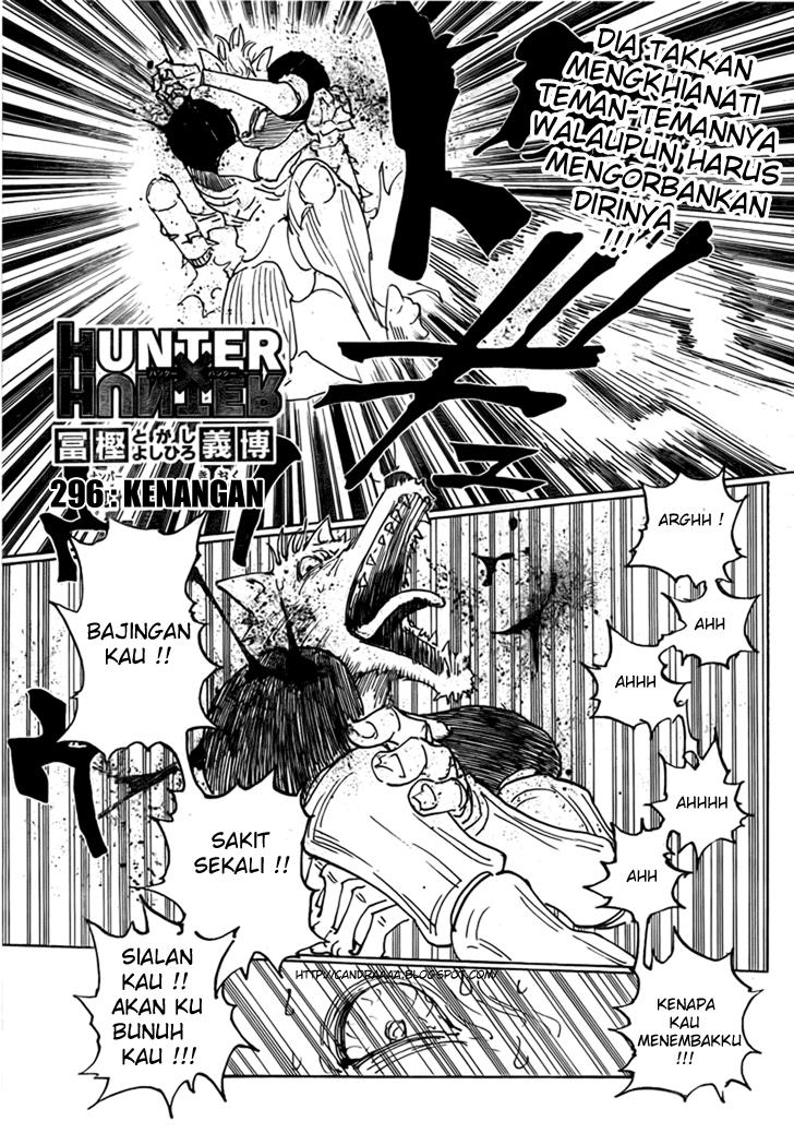 Hunter x Hunter Chapter 296 - halaman 2