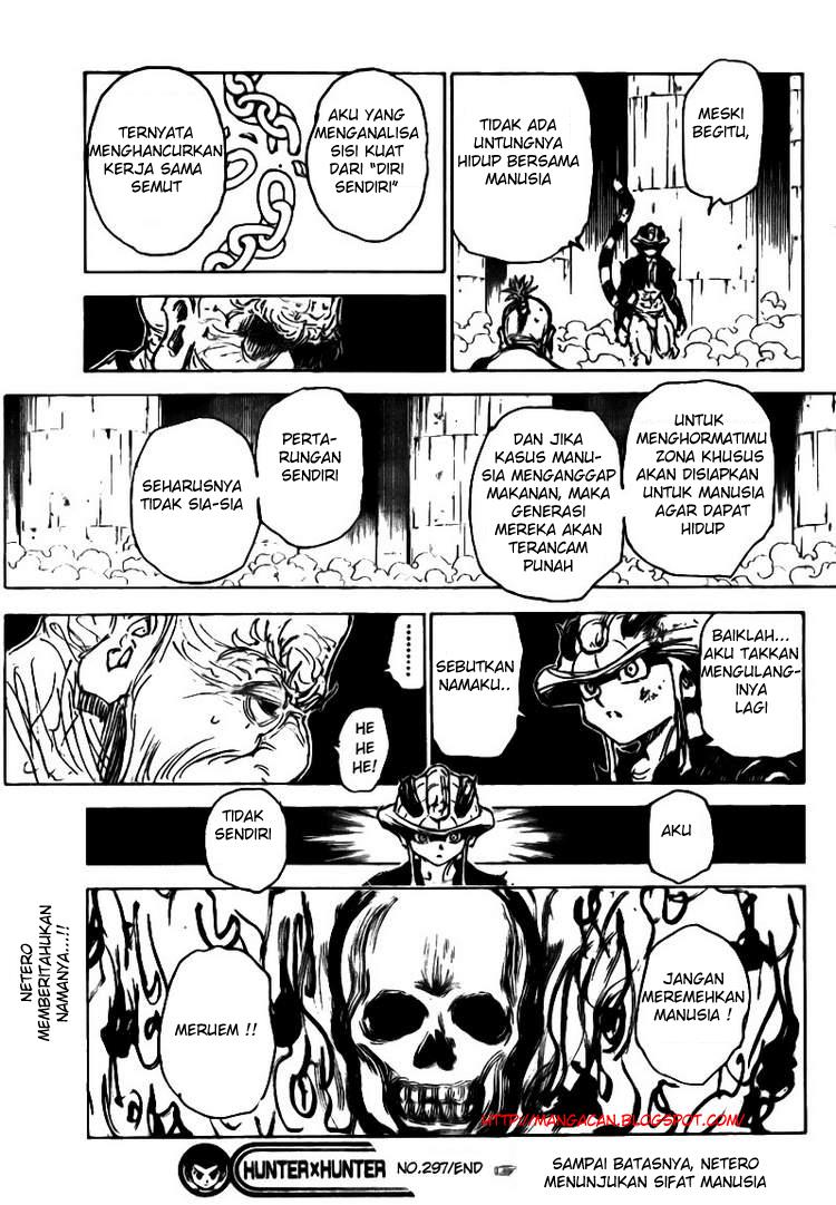 Hunter x Hunter Chapter 297 - halaman 17