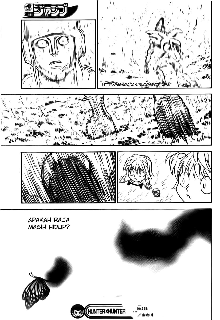Hunter x Hunter Chapter 298 - halaman 17