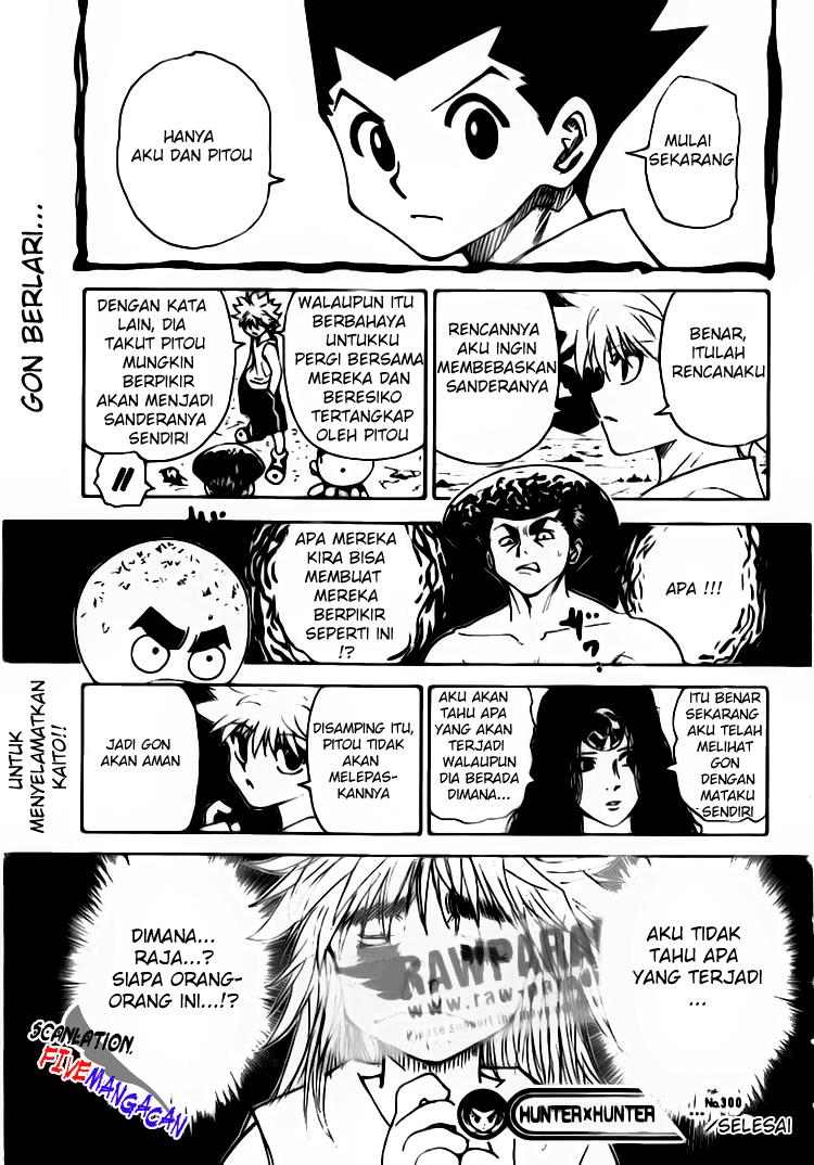 Hunter x Hunter Chapter 300 - halaman 18