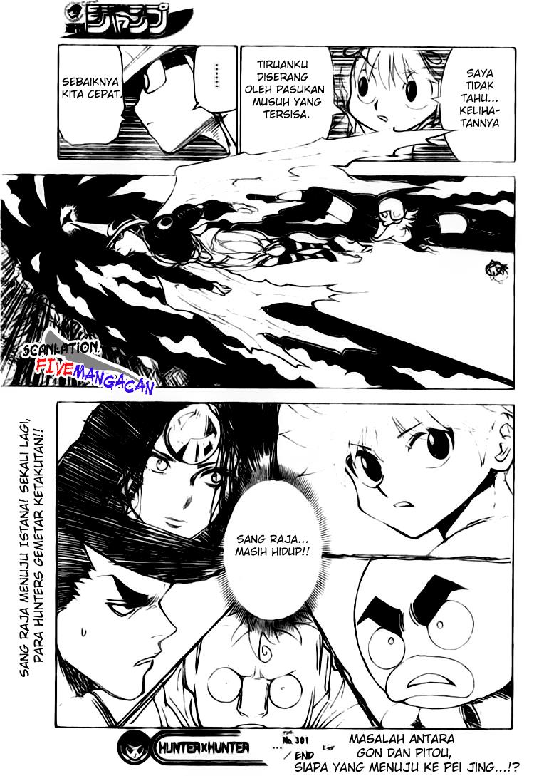 Hunter x Hunter Chapter 301 - halaman 19