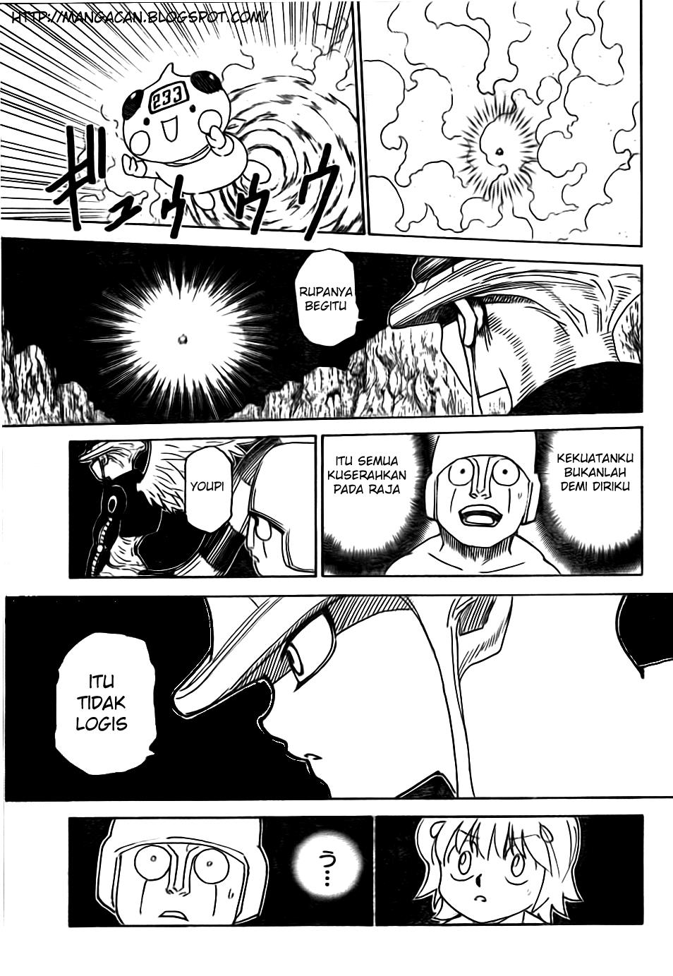 Hunter x Hunter Chapter 302 - halaman 16