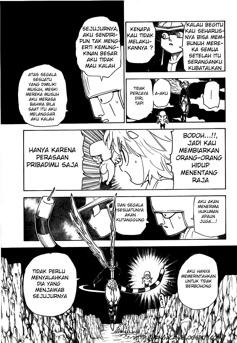Hunter x Hunter Chapter 302 - halaman 18